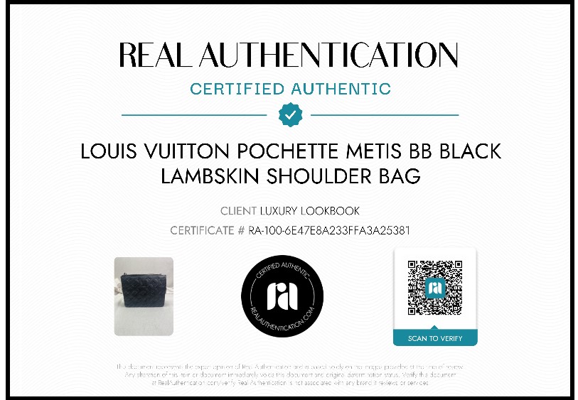FINAL SALE  Louis Vuitton Black Lambskin Coussin BB The super soft and cushiony Coussin BB is an adorably compact handbag  fashioned from puffy lambskin embossed with the Monogram    pattern