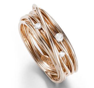 Mattioli Tibet Tension Diamond Ring