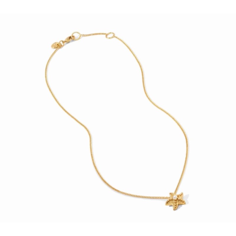 Julie Vos Sanibel Starfish Delicate Necklace