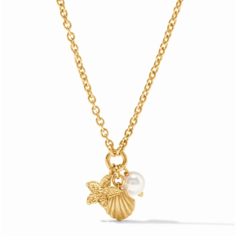 Julie Vos Sanibel Trio Delicate Necklace