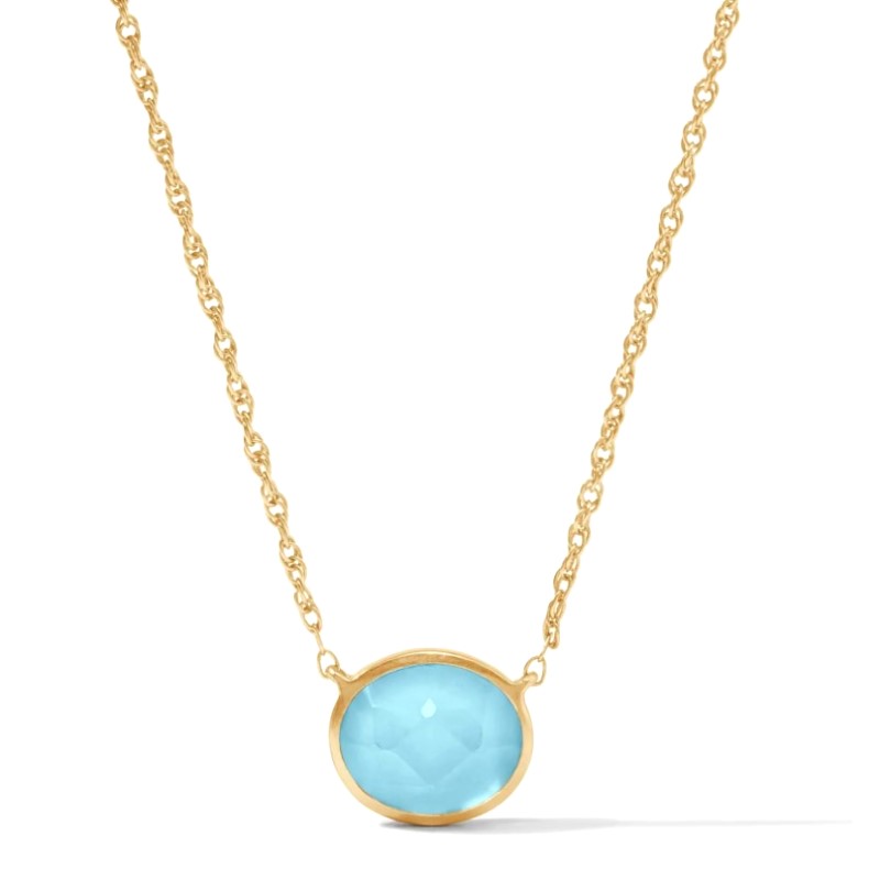 Julie Vos Nassau Solitaire Necklace