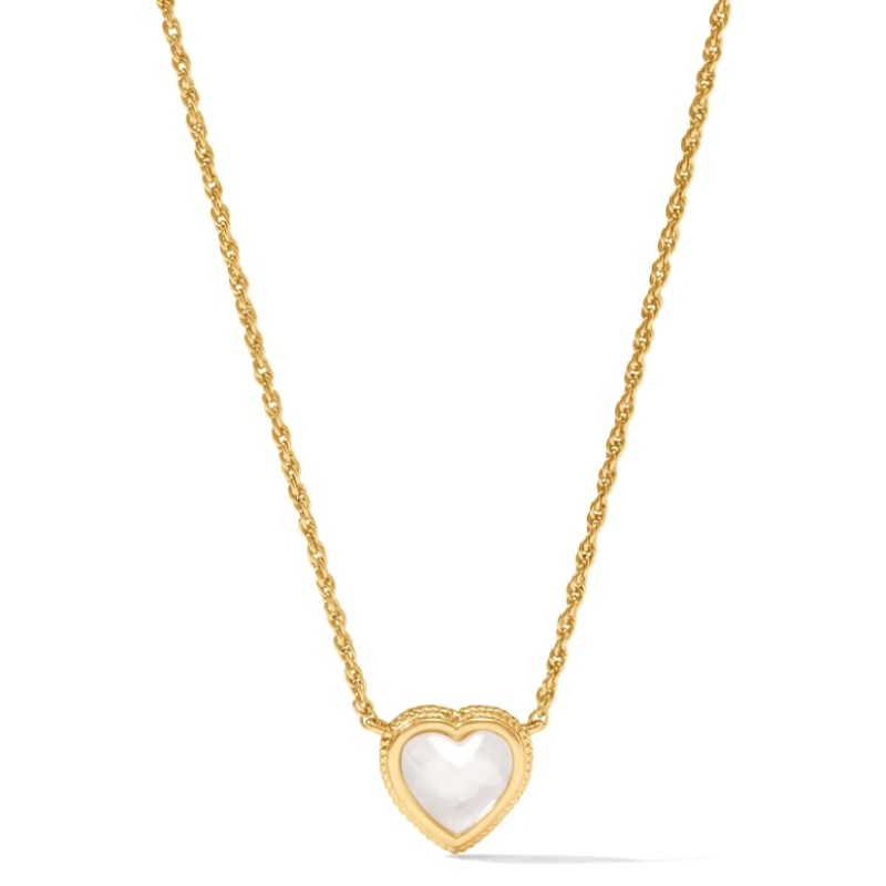 Julie Vos Heart Delicate Necklace