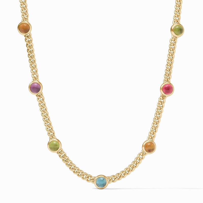 Julie Vos Dolce Delicate Station Necklace Julie Vos Dolce Delicate Station Necklace