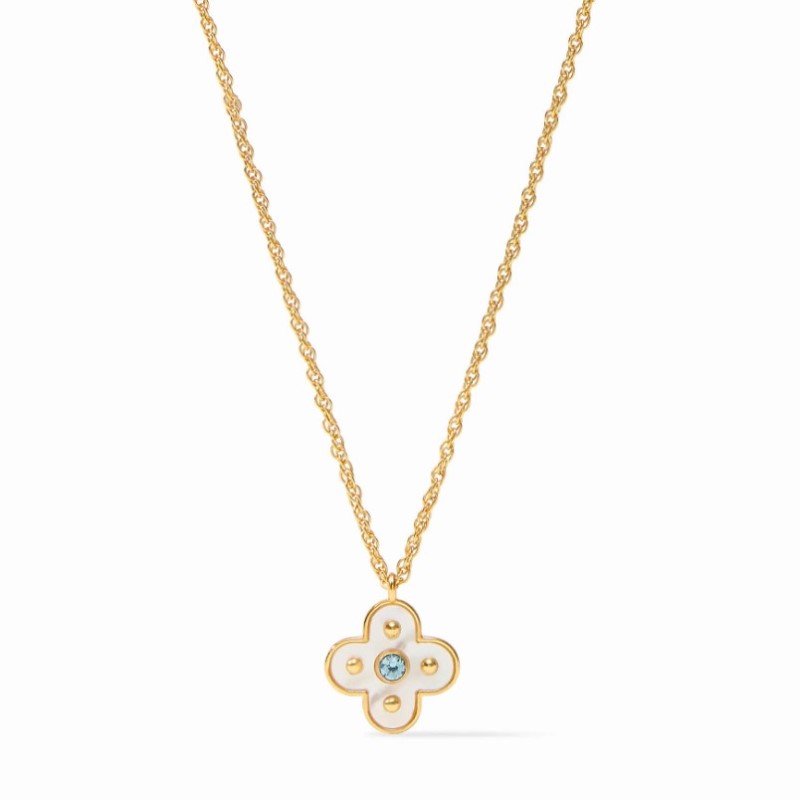 Julie Vos Colette Delicate Flower Necklace Julie Vos Colette Delicate Flower Necklace