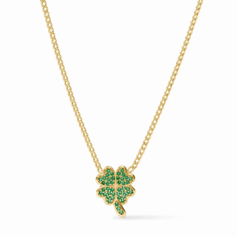 Julie Vos Clover Delicate Necklace