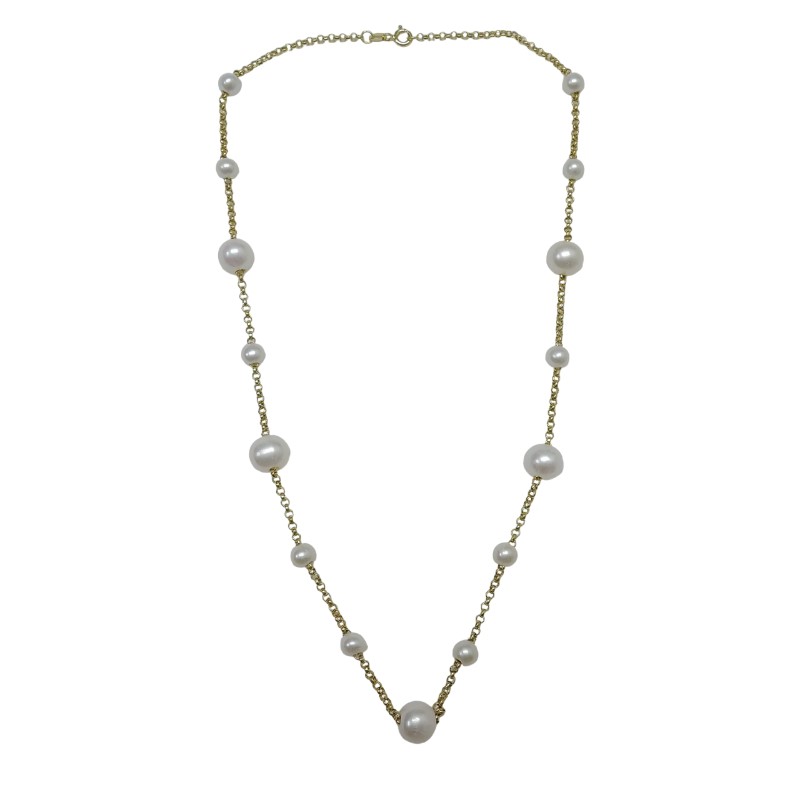 White Freshwater Pearl Necklace
