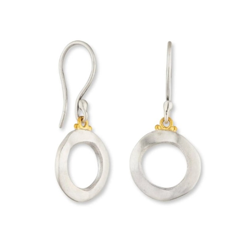 Lika Behar Orion 15mm Silver Earrings