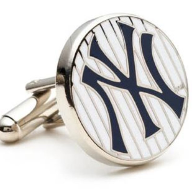 New York Yankees Pinstripe Cufflinks