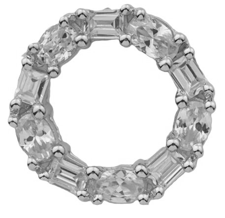 Diamond Circle Of Life Pendant Necklace