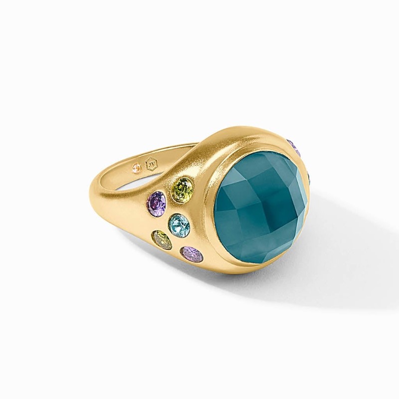 Julie Vos Rainbow Statement Ring Julie Vos Rainbow Statement Ring