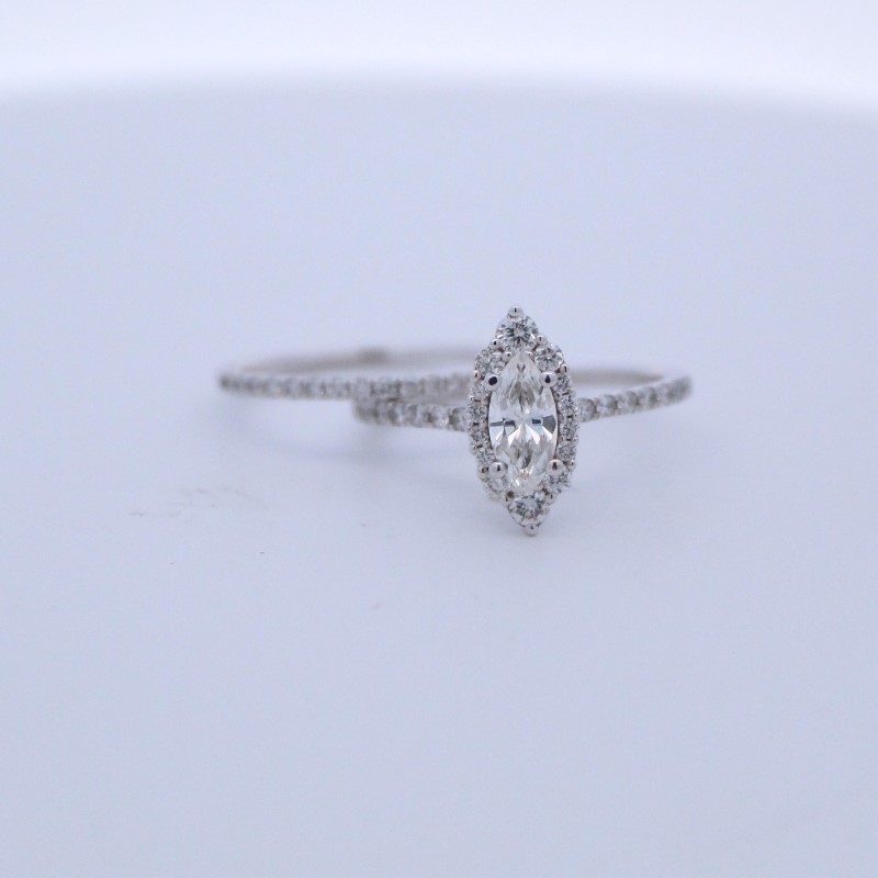 1.0ct Diamond Wedding Set