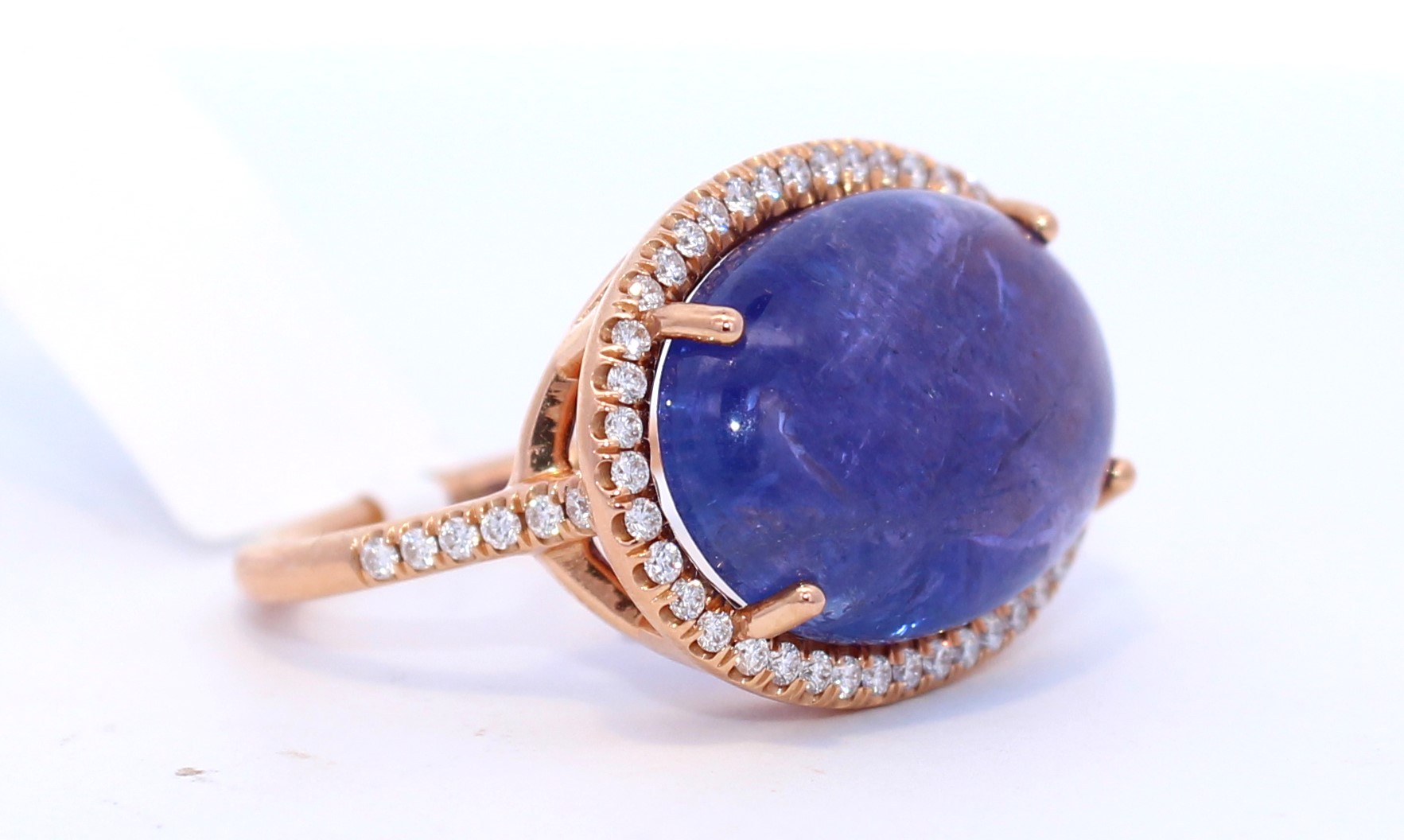 Lauren K Tanzanite And Diamond Ring From The Mischa Collection