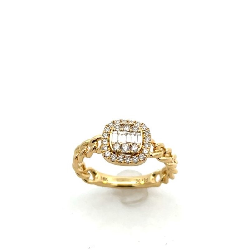 Diamond Cluster Halo Ring Diamond Cluster Halo Ring