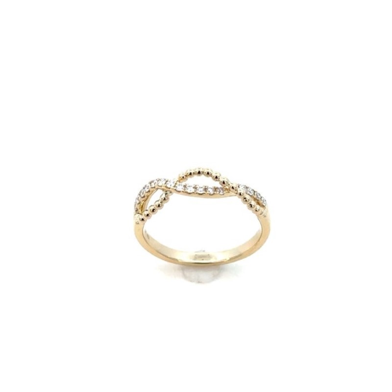 Diamond Twist Ring Diamond Twist Ring