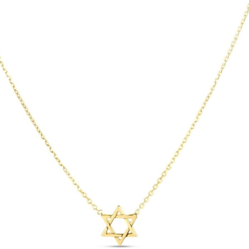 Star of David necklace