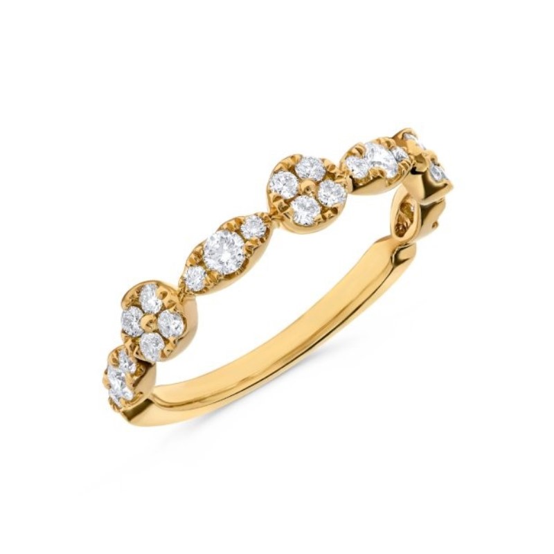 Petite Diamond Cluster Ring Petite Diamond Cluster Ring