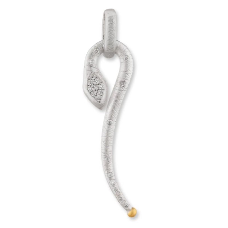 Lika Behar Diamond Snake Pendant