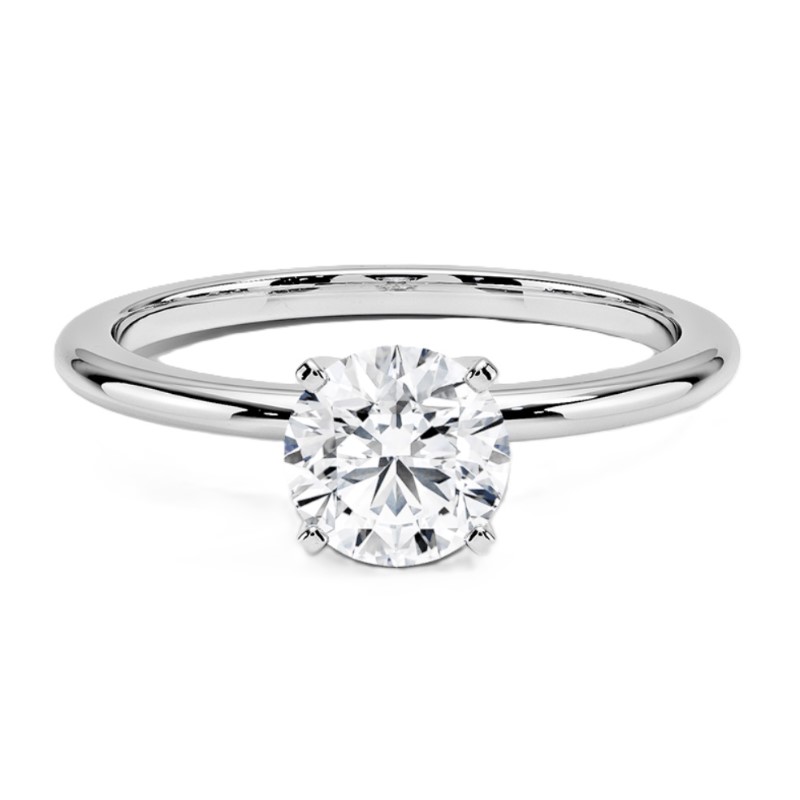 Diamond Solitaire Engagement Ring