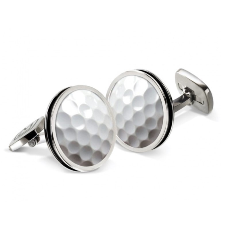 M-Clip Golfball Cufflinks