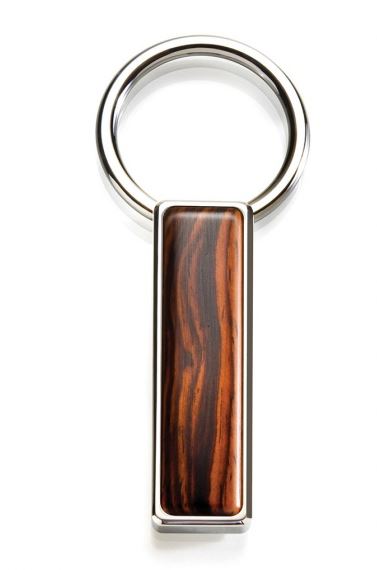 M-Clip Cocobolo Wood Key Ring