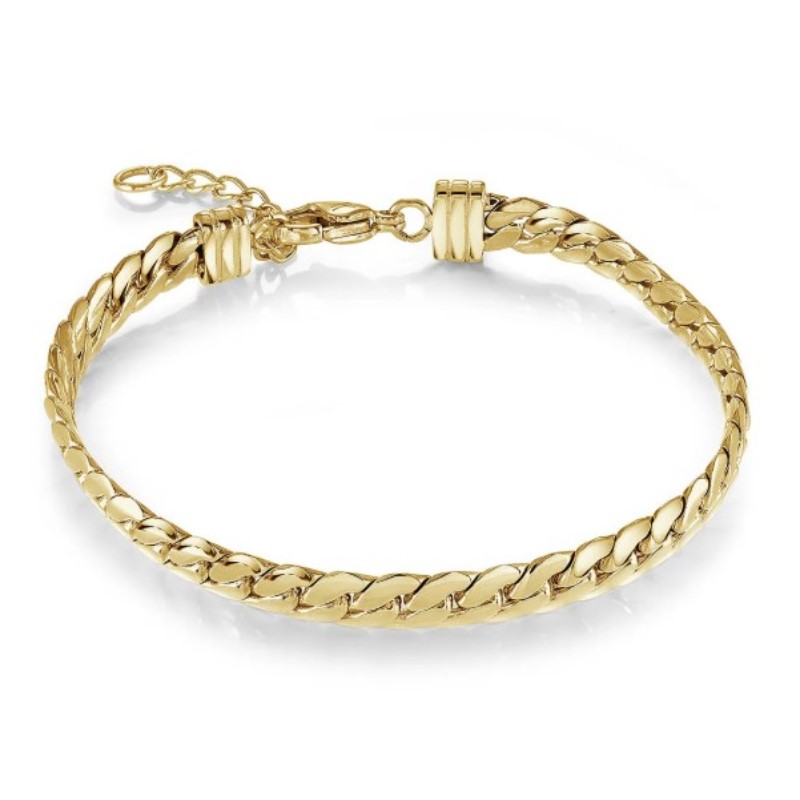 Veloria Collection Flat Curb Bracelet