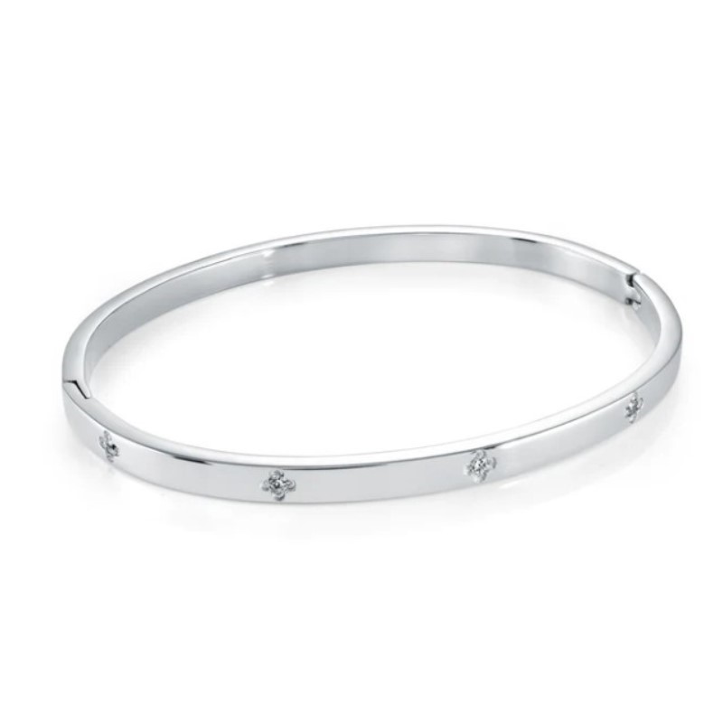 Veloria Collection 4mm Cz Bangle