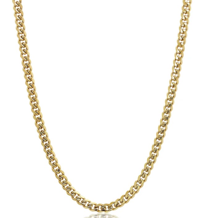 Italgem Gold Tone 6mm Chain