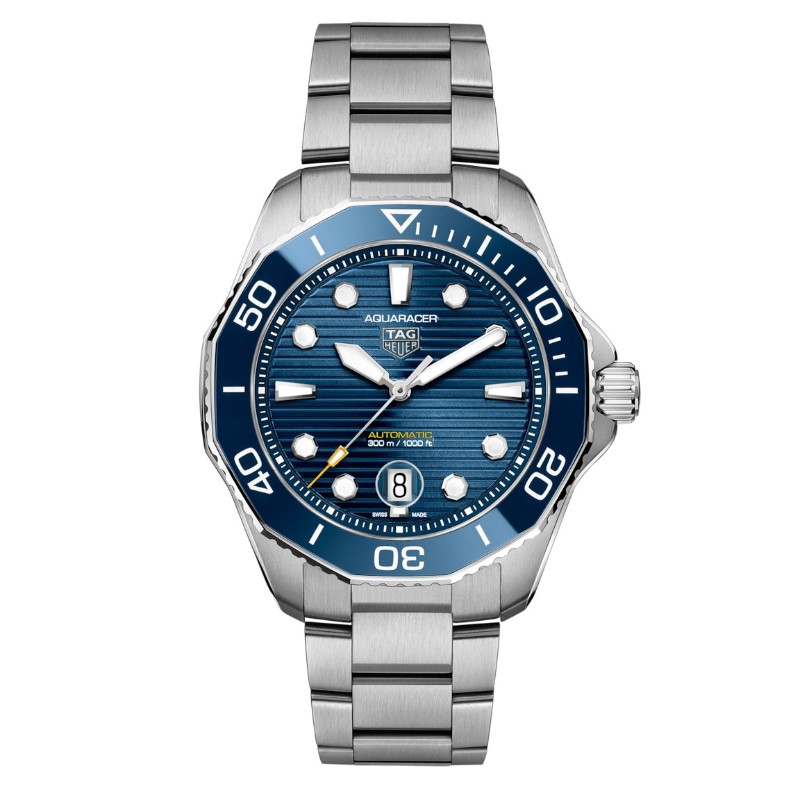 TAG Heuer Aquaracer Calibre 5 Automatic Mens Blue Steel Watch