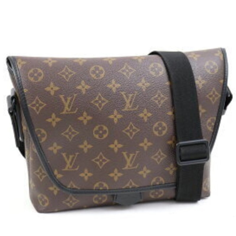 FINAL SALE  Louis Vuitton LV Monogram Macassar Messengar Bag