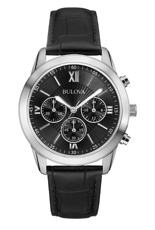 Bulova Chronograph Timepiece From The Classic Collection