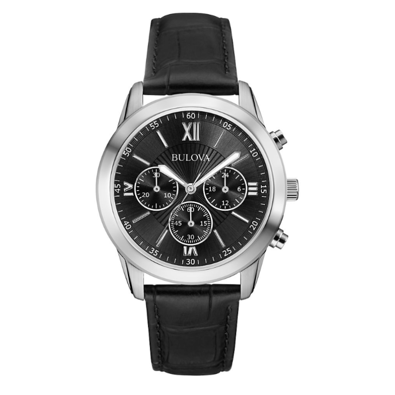 Bulova Chronograph Timepiece From The Classic Collection