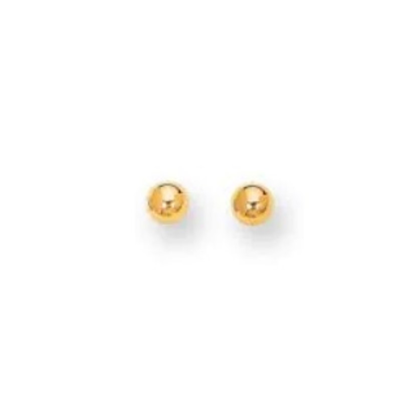 6mm Ball Stud Earrings