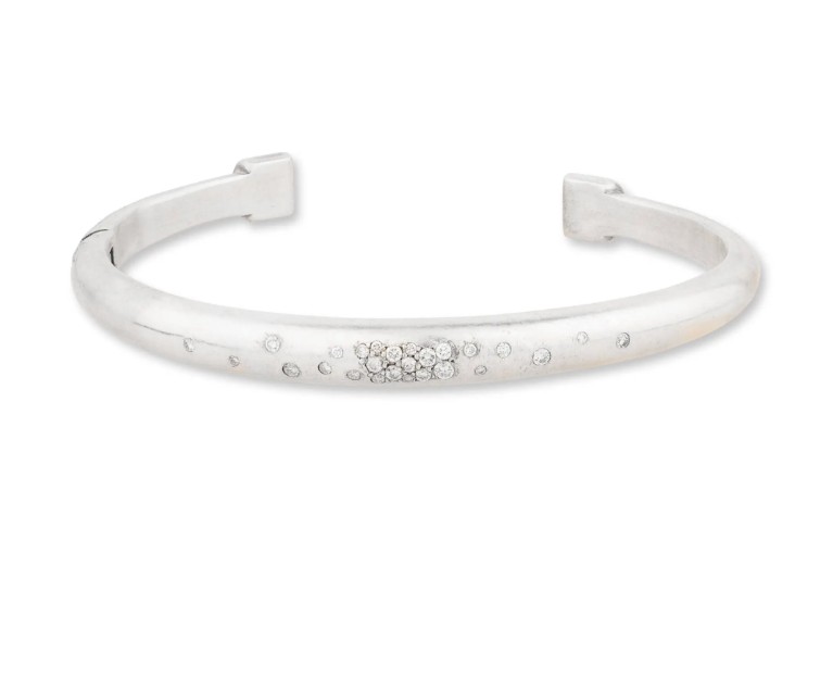 Lika Behar Boogie Line Silver Bracelet With Diamonds