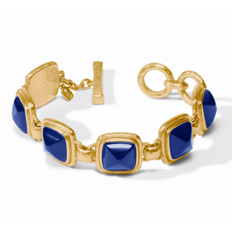 Julie Vos Sapphire Blue Sahara Stone Bracelet