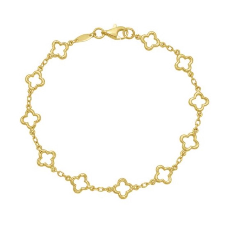 7mm Clover Link Bracelet 7mm Clover Link Bracelet