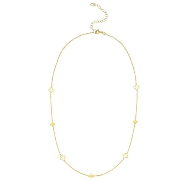 Alternating Clover Necklace Alternating Clover Necklace