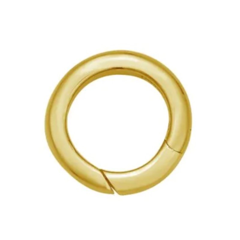 Medium Charm Push Lock Ring