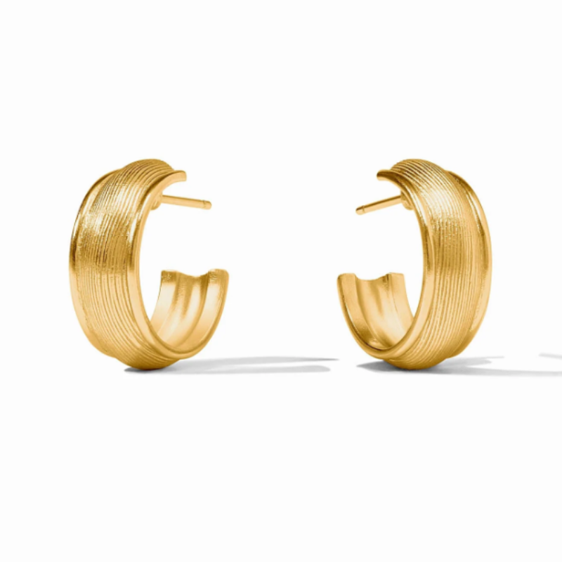 Julie Vos Cobblestone Medium Hoops