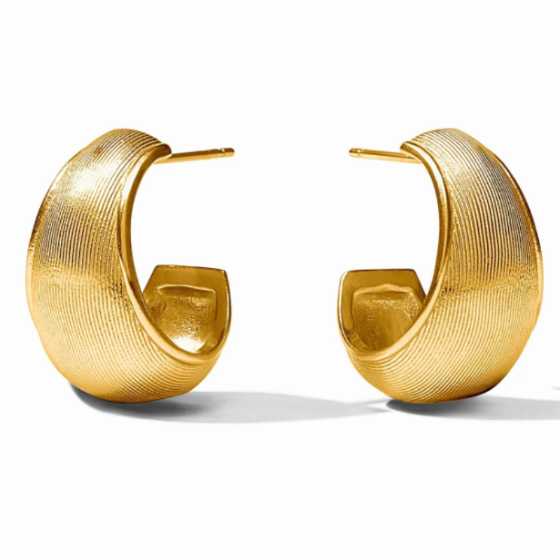 Julie Vos Cobblestone Statement Hoops