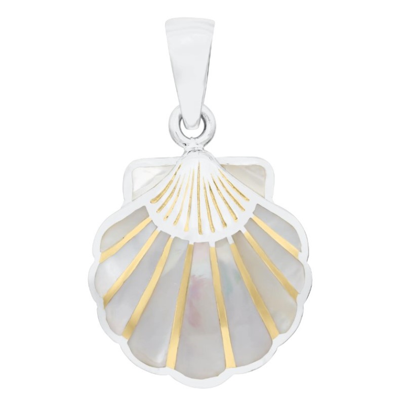 Scallop Shell Pendant Necklace Scallop Shell Pendant Necklace
