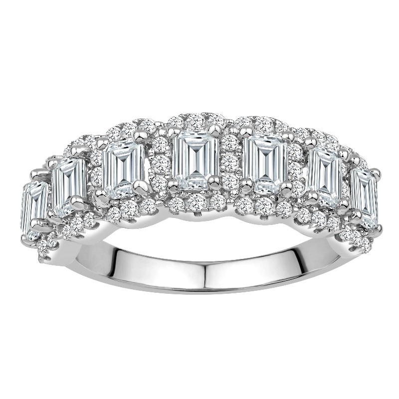 7 Stone Diamond Band