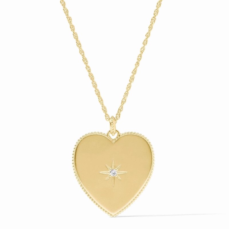 Julie Vos Heart Necklace