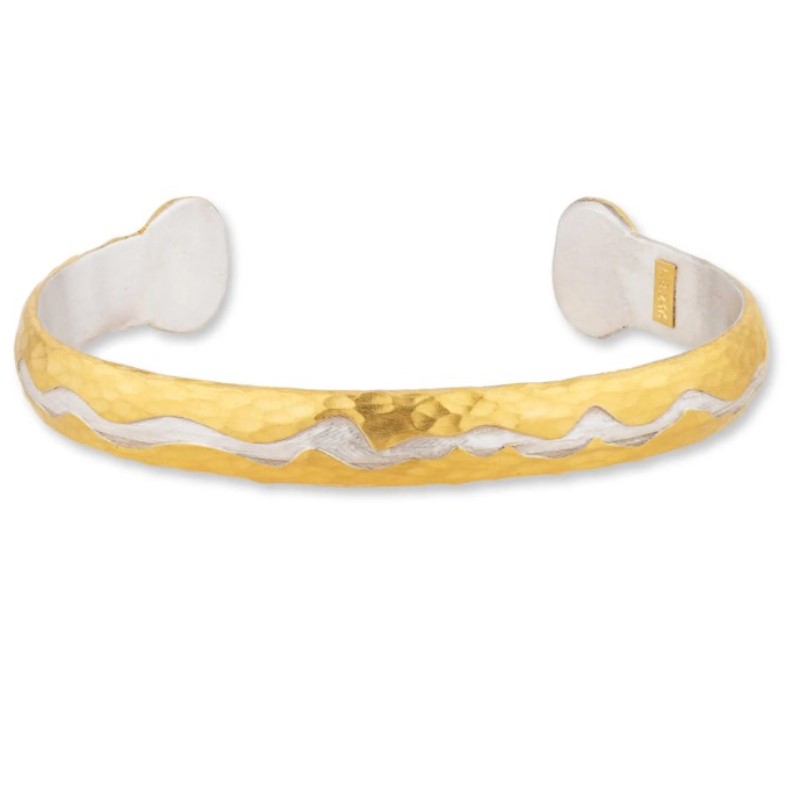 Lika Behar Stockholm Mountain Range Open Cuff Bracelet