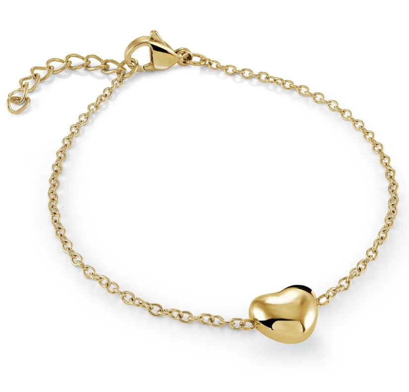 Veloria Mini Collection Puff Heart Bracelet