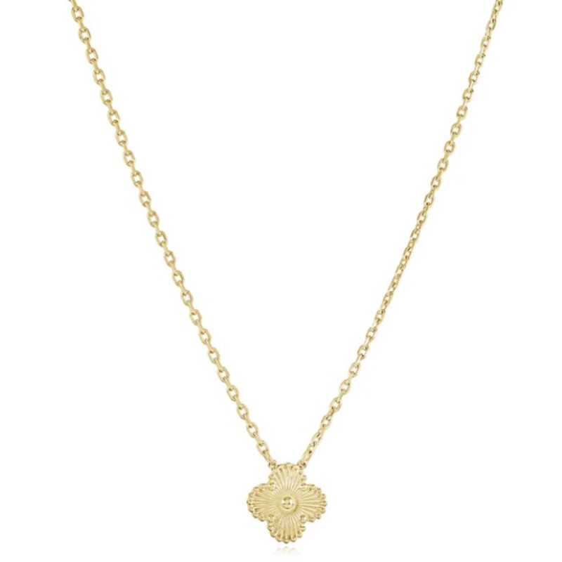 Veloria Collection 15mm Lucky Clover Necklace