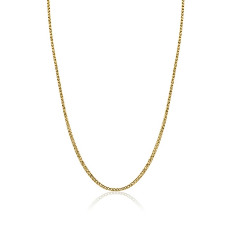 Italgem Round Franco Chain Necklace