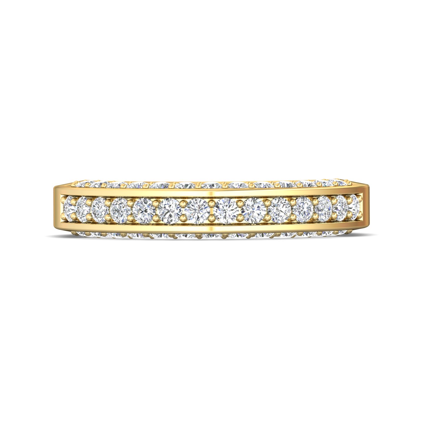 18K Yellow Gold Wedding Band