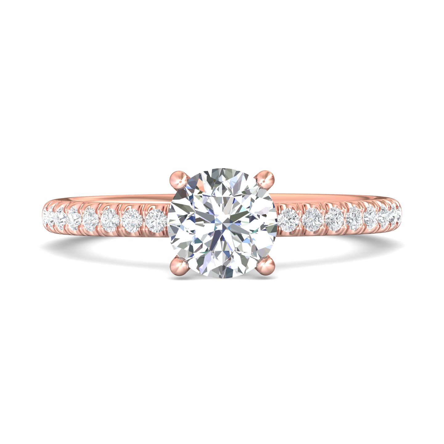 14k yellow and white gold marquise diamond engagement ring