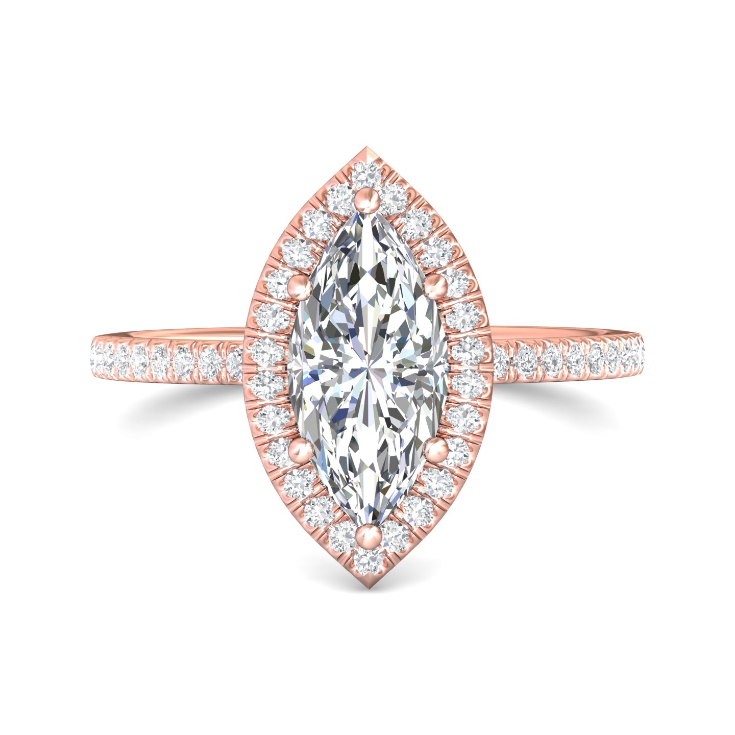 14k yellow and white gold emerald cut diamond engagement ring