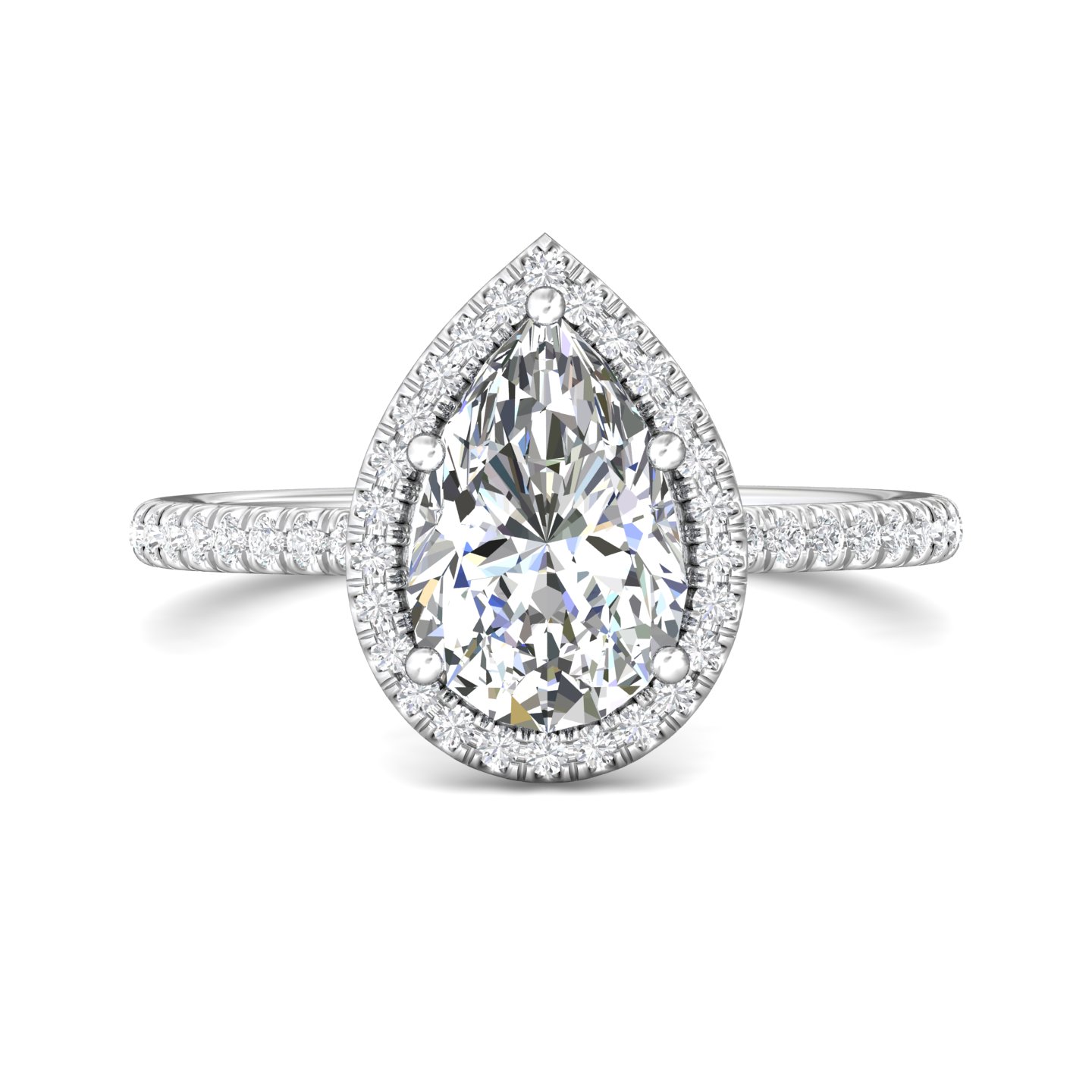 14k yellow and white gold emerald cut diamond engagement ring